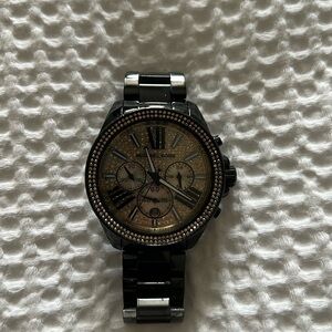 Black Michael Kors watch